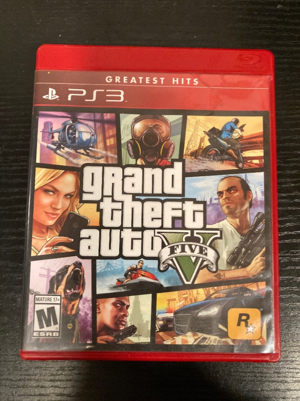 Grand Theft Auto V (PlayStation 3, 2013) Greatest Hits